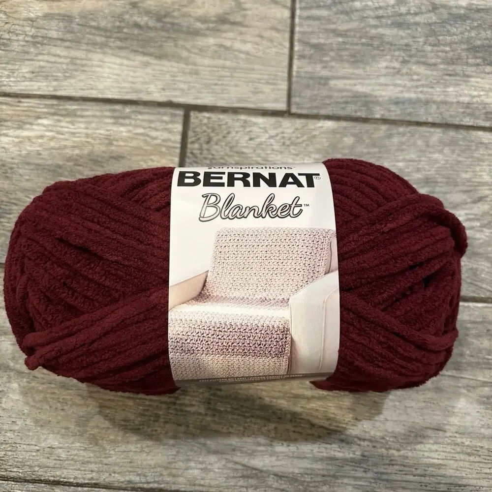 Bernat blanket Purple Plum yarn